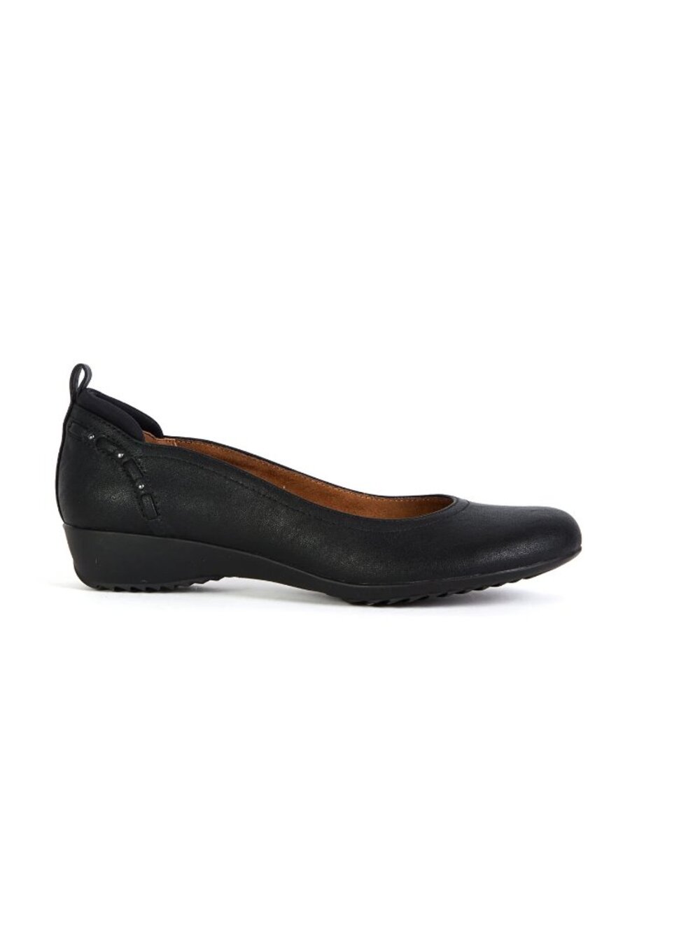 JBU Vivian Black Comfort Flats Memory Foam B5VIV01 Womens Size 7.5